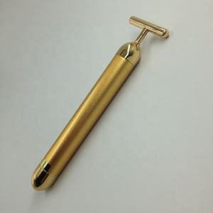 Nieuwe Beauty Massage Producten Goede Kwaliteit <span class=keywords><strong>24K</strong></span> <span class=keywords><strong>Golden</strong></span> Pulse <span class=keywords><strong>Facial</strong></span> Beauty Bar Voor Gezicht - Product Image 6