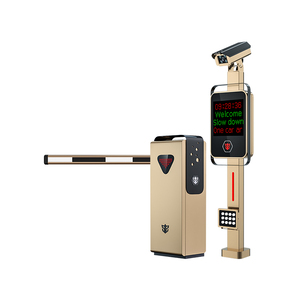 Barrera de acceso inteligente automática sin personal para estacionamientos con identificación de vehículos y puerta elevadora de entrada y salida - Product Image 1