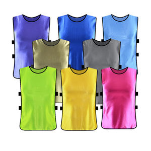 Chalecos Deportivos Transpirables Personalizables Unisex, Suministro de Fabricantes, Chalecos de Baloncesto sin Estampado, Petos de Entrenamiento de Fútbol - Product Image 6