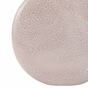 Vaso rotondo in ceramica macchiettata, decorativo e scultoreo, per fiori, per soggiorno e decorazioni per la casa - Product Image 5