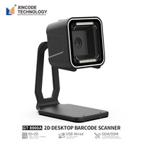 Escáner de Código de Barras Omnidireccional de Escritorio Xincode, Lector de Códigos de Barras 2D con Cable USB, Escanea Códigos QR para Tiendas, Restaurantes y Almacenes GT-8900A