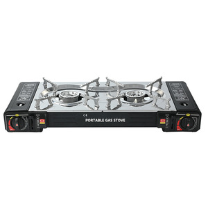 Tables <span class=keywords><strong>de</strong></span> cuisson à <span class=keywords><strong>gaz</strong></span> 2 brûleurs, compatibles avec les tables <span class=keywords><strong>de</strong></span> cuisson domestiques, cuisinière à <span class=keywords><strong>gaz</strong></span>, ensemble <span class=keywords><strong>de</strong></span> cuisinière à <span class=keywords><strong>gaz</strong></span> <span class=keywords><strong>de</strong></span> <span class=keywords><strong>camping</strong></span> avec <span class=keywords><strong>plaque</strong></span> <span class=keywords><strong>de</strong></span> cuisson - Product Image 2