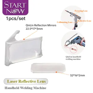 Startnow sợi Laser Ống kính phản xạ cho cqwy sup20s/T qilin cầm tay hàn súng Wedge 30*14*2 mét 1064nm Laser phản ánh gương