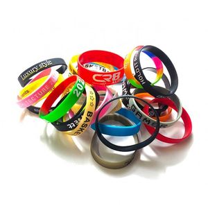 Cadeaux promotionnels, bracelet en silicone personnalisé, bracelet sportif en caoutchouc gaufré, bracelet de style tendance - Product Image 3