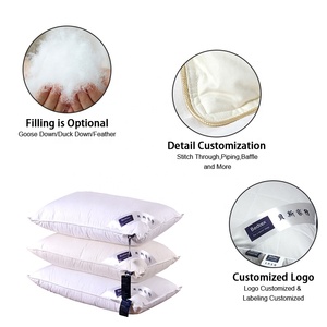 Vịt Lông <span class=keywords><strong>Cushion</strong></span> <span class=keywords><strong>Inners</strong></span> Gối Khách Sạn Xuống Lông 100% Ngỗng Xuống Continental Gối - Product Image 2