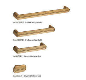 ELLECASA Aosta Series Hanfeng <strong>Style</strong> Zinc Alloy Cabinet Handles <strong>Drawer</strong> Pulls Modern Design for Bedroom Hotel Dresser Easy - Product Image 2