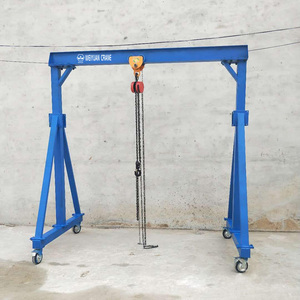מנוף גשר נייד קטן 5 טון עם הפעלה חשמלית/ידנית - Product Image 6