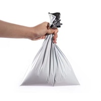 Sacs d'expédition gris auto-adhésifs robustes de haute qualité pour colis et vêtements, idéaux pour la livraison de chaussures - Stock économique