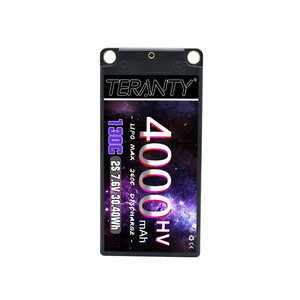 Batterie Lipo RC 4000Mah 2S 7.6V Hv Low Profile Hardcase Shorty Lipo Battery 5.0Mm Bullet Voor Racing Rc Auto Boot 130C 7.6V Battery - Product Image 3