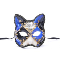 Masque de renard pour Halloween, grand animal, en plastique, pour festival, anime, fête, masque de carnaval vénitien