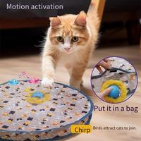 Jouet interactif automatique pour chat avec simulation de chasse et réveil intelligent pour le jeu en intérieur et le soulagement de l'ennui