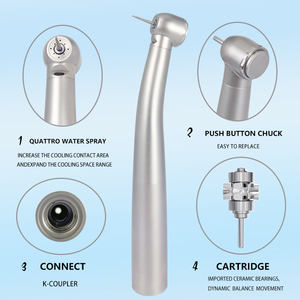 CP-Z800L 치과용 장비 치과용 슈퍼 파워 4 워터 스프레이 고속 치과용 핸드피스 터빈 - Product Image 4