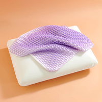 Oreiller de lit en latex Talalay TPE, rafraîchissant et respirant, avec housse amovible lavable, oreiller cervical
