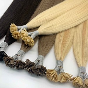 Estensioni dei capelli preincollate Fasimei vendita calda cheratina i/v/u tip estensioni dei capelli umani - Product Image 3