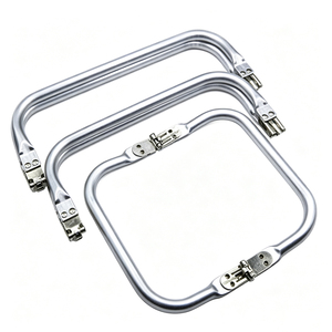 Cadre tubulaire interne en aluminium à charnières pour sac à main, 16-19-20-25 cm – Structure de support métallique stable pour sac à main en tissu DIY - Product Image 5