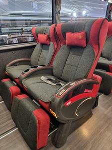 Asientos Aero de Lujo para Autobuses Neoplan, Scania y <span class=keywords><strong>Setra</strong></span>, Revestimiento Impermeable en Tela/Cuero/Cuero Sintético, Materiales Seguros - Product Image 2