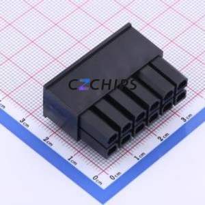 X5700H-2x06-N0 Housing (Wire-to-Board / Wire-to-Wire) P=5.7mm Connector 2x6P 5.7mm 5.7mm 2 - Product Image 2