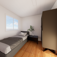 Maisons conteneurs préfabriquées en acier à panneaux sandwich de 20 pieds, en kit, pour l'extérieur, petites maisons compactes, très demandées