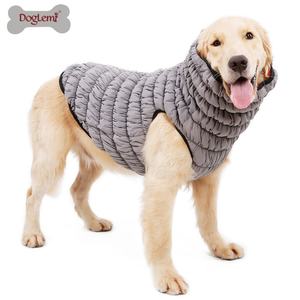 Vente en gros XL Veste pour chien réversible élastique hiver chaud Design de mode manteau classique luxe Polyester polaire vêtements pour animaux de compagnie - Product Image 2