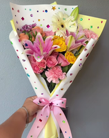 Autocollants DIY pour enfants Qibai, formes de cœur, étoile à cinq branches, fleur de prunier - Décalcomanies créatives en acrylique et cristal, style moderne et minimaliste