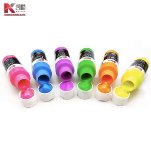 Pigmento acrílico que brilla intensamente en la noche 59ml <span class=keywords><strong>Pintura</strong></span> de neón <span class=keywords><strong>para</strong></span> zapatos, <span class=keywords><strong>ropa</strong></span>, pinturas murales, telas, pigmentos de <span class=keywords><strong>pintura</strong></span> - Product Image 2