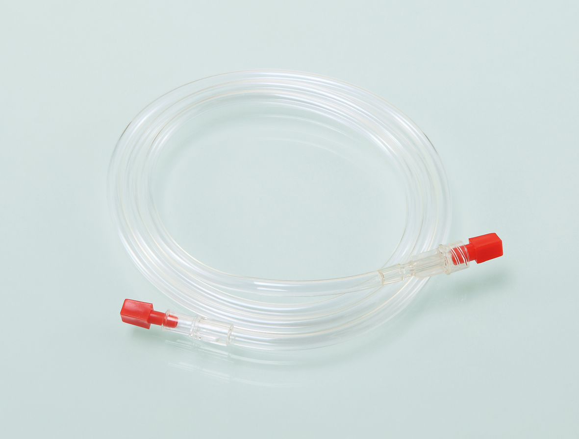 Conjunto de extensión de infusión estándar iv de plástico de diámetro 5.4mm y longitud 100cm