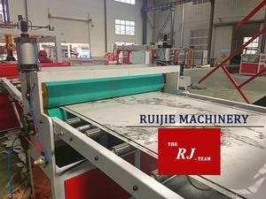 PVC WPC Kunstmarmer Plaatproductiemachine Hoge Productiviteit Dubbele Schroef Extrusie Lijn PLC Lager voor Bed-/Deurpanelen - Product Image 4