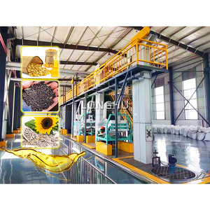 Dây chuyền sản xuất khai thác dầu đậu nành 20tpd hoàn toàn tự động nấu ăn máy lọc dầu cho nhà máy dầu thực phẩm - Product Image 1