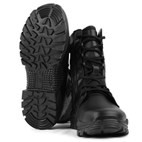 Nouvelles bottes tactiques marron ultra-légères avec fermeture éclair latérale, imperméables, pour l'entraînement, bottes tactiques de désert, chaussures de randonnée hautes pour hommes