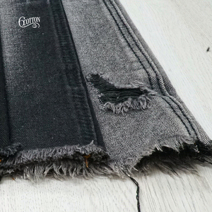 Tessuto Denim Twill Doppio Peso Non Elasticizzato 10*7 OE 50/50 Cotone Poliestere Larghezza 180cm in Rotoli per Produzione di Abbigliamento - Product Image 2