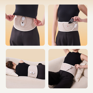 OEM logo Printing Wireless Electric Waist <strong>Massage</strong> <strong>Device</strong> with Heat <strong>Therapy</strong> and Airbag air Compression Waist Massager - Product Image 2