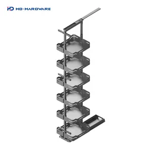 HD रसोई हार्डवेयर 44.01.009 जादू कोने बाहर खींच टोकरी