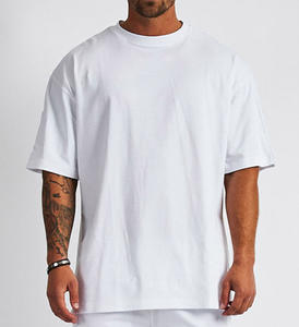 Meilleures ventes T-shirt homme en polyester/coton de qualité supérieure style formel personnalisé col roulé manches courtes tricoté - Product Image 2