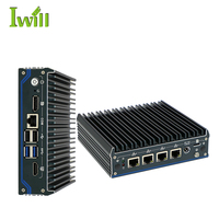 Mini PC J6412 Micro Appliance, refroidissement passif, mini serveur Esxi avec 4 ports LAN Intel I225-V 2.5G