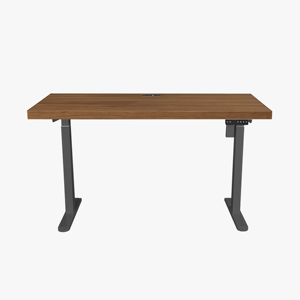 Bureau d'ordinateur en bois à hauteur réglable avec mécanisme de levage électrique (plage 75-120 cm) et contrôleur programmable à 4 boutons 2 - Product Image 1