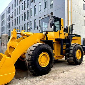 Cargadora de Ruedas Usada Komatsu WA500 Original de Japón, Cargadora Frontal Pesada de 9 Toneladas para Construcción - Product Image 1