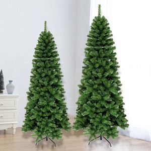 Factory Direct Modern <b>Slim</b> Pencil Christmas Auto Open Pvc Eco Friendly Artificial <b>Tree</b> Narrow Space Saving Decor for Hot - Product Image 1