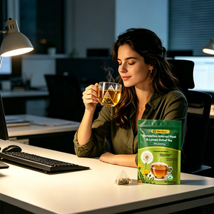 C109 WinsTown Dandelion Internal Heat & Lymph Relief <b>Tea</b> Natural Herbal <b>Infusion</b> Promotes Digestion Support for Digestive Health - Product Image 3