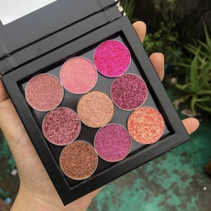 Maquillaje de etiqueta privada Duochrome <span class=keywords><strong>Paleta</strong></span> de sombras de ojos Cosméticos <span class=keywords><strong>Paleta</strong></span> personalizada de alto pigmento - Product Image 4