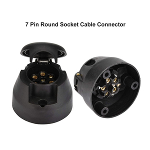 Ổ Cắm Rơ Moóc 12V 7Pin + 1 Với Đèn Sương Mù Đầu Nối Dây Kéo Và Ổ Cắm - Product Image 6