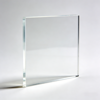 Feuille acrylique transparente de 4mm 5mm Panneau en plastique sanitaire de qualité alimentaire pour l'éclairage intérieur et extérieur Vitrine Découpe de fenêtres