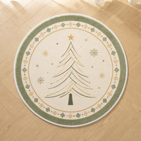 Hot Selling Christmas Home Decorations 10mm Thick Not Slip and Easy to Clean Rug Carpet Mat for Living Room Bedroom