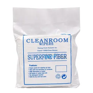 Cleaning Consumables! Superfine Fiber Cleanroom Wipers 9*9 inch Non Dust Cloth for UV Print Head Dust-free Clean Cloth