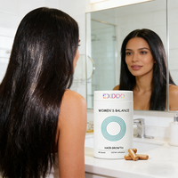 Compléments alimentaires pour la santé des cheveux en capsules de biotine, capsules de biotine pour les cheveux, les ongles et la peau, collagène végétalien à la biotine