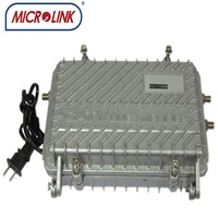 Amplificateur de signal CATV extérieur 47-870 MHz, 2 sorties RF, amplificateur 110 V CATV, gain 30 dB, amplificateur de tronçon de câble TV