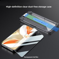 Protection d'écran anti-poussière à installation facile pour Google Pixel 10 Pro XL 9A 8 Pro, alignement automatique, compatible avec les coques en verre trempé