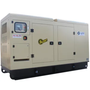 Generador diésel sin escobillas trifásico monofásico de 280kw con ATS