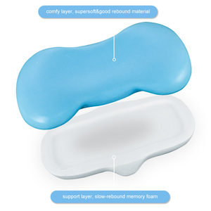 Cuscino Cervicale in Memory Foam a Doppio Strato e Doppio Nucleo, Morbido e Ergonomico per Supporto del Collo, Ideale per Chi Dorme sulla Schiena o sul Fianco - Product Image 6