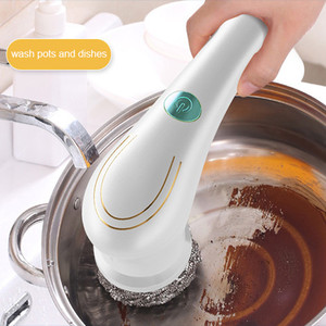 Dropshipping Products 2026 Handheld Multi-Function <b>Electric</b> <b>Cleaning</b> <b>Brush</b> for Bathroom and Kitchen <b>Cleaning</b> - Product Image 5