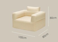 Canapé gonflable de haute qualité en stock, canapés gonflables pour couple, canapé gonflable automatique
